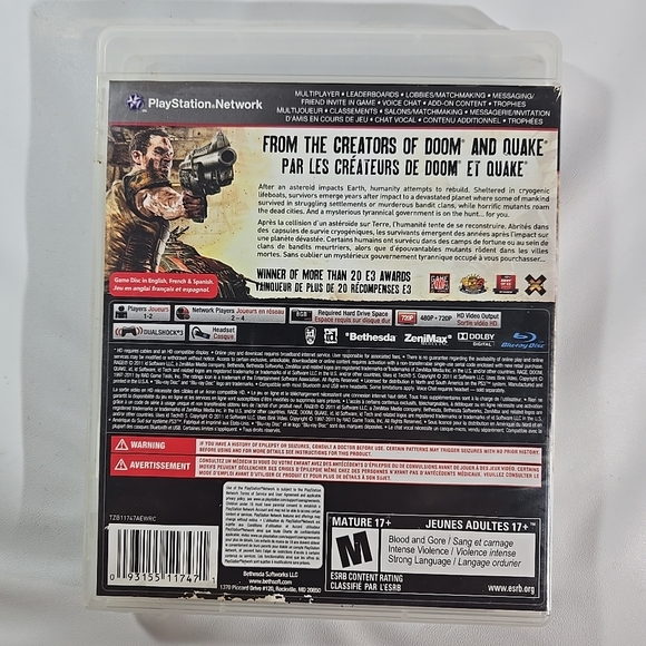 Sony PS3 Rage Anarchy Edition - White - Picture 8 of 9